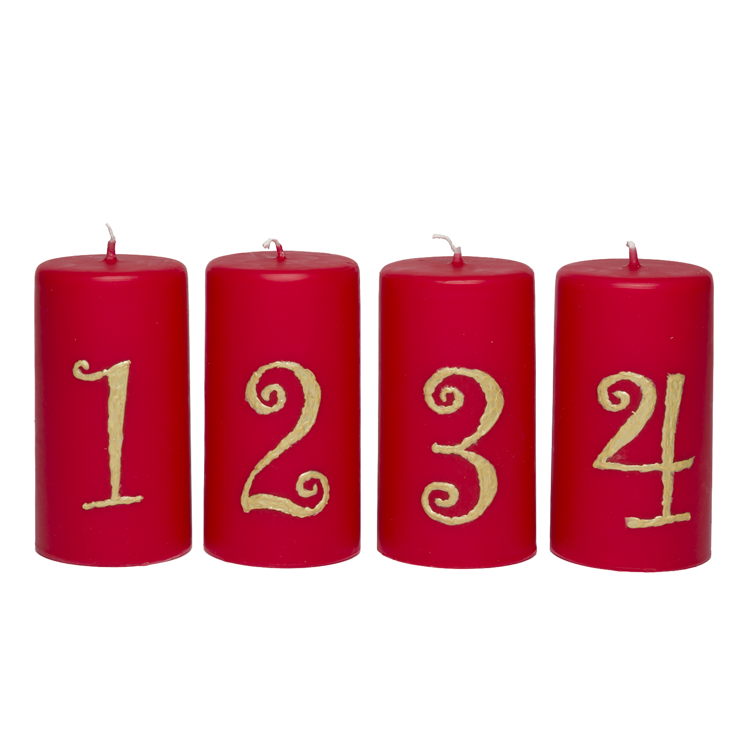 Adventskerzen-Set (4-teilig)