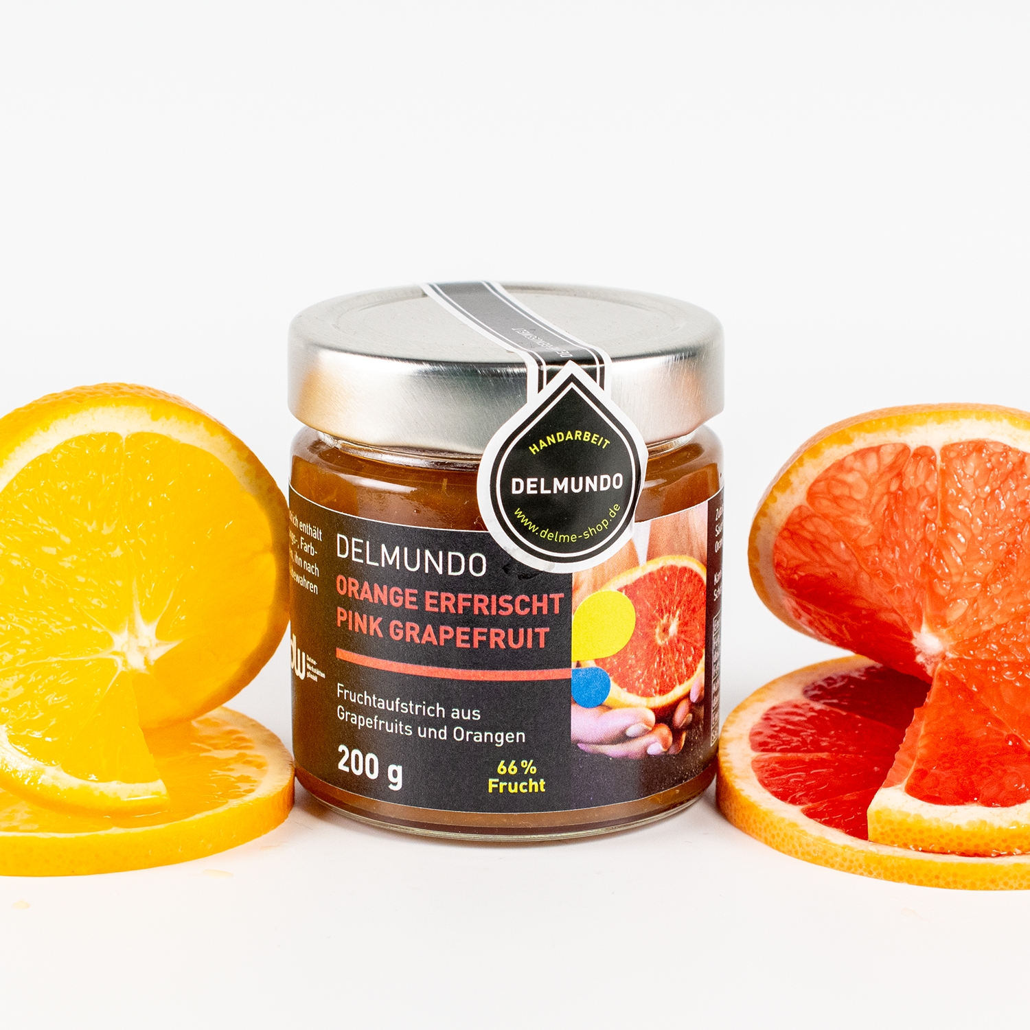 Fruchtaufstrich "Orange erfrischt Pink-Grapefruit"